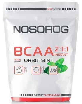 ВСАА в порошке NOSOROG BCAA 2:1:1 Instant 200 г орбит мята. Киев. фото 1 ВСАА в порошке NOSOROG BCAA 2:1:1 Instant 200 г орбит мята. Киев. фото 1