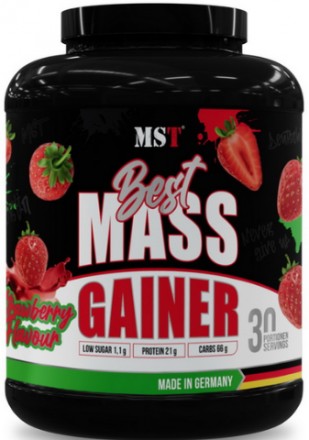 Высококалорийные гейнеры MST Best Mass Gainer 3 кг клубника. Киев. фото 1 Высококалорийные гейнеры MST Best Mass Gainer 3 кг клубника. Киев. фото 1