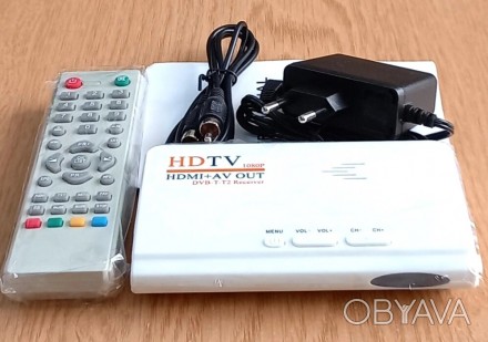 Т2 приставка HD TV DVB Kebidumei 1080P HDMI + AV OUT, USB 2.0, поддержка MPEG4