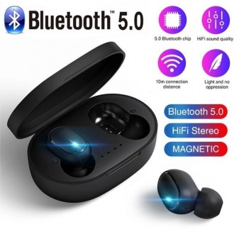Мини-наушники беспроводные A6S Bluetooth 5.0, Hi-Fii стерео, с зарядным чехлом, . Днепр. фото 1 Мини-наушники беспроводные A6S Bluetooth 5.0, Hi-Fii стерео, с зарядным чехлом, . Днепр. фото 1