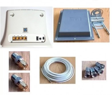 4G LTE MIMO WiFi роутер ZTE MF285N c антенной панельной MIMO 16 дБ, 2хSMA-male п. Дніпро. фото 1 4G LTE MIMO WiFi роутер ZTE MF285N c антенной панельной MIMO 16 дБ, 2хSMA-male п. Дніпро. фото 1