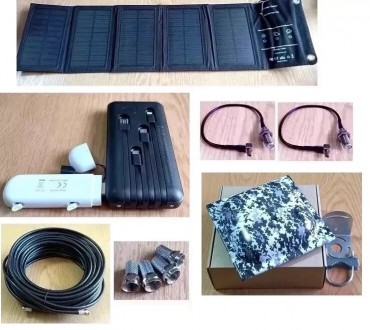 Автономный комплект для интернета с модемом ZTE MF79U, антенной, повербанком, со. Дніпро. фото 1