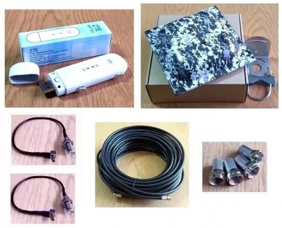 2G/3G/4G LTE MIMO USB Wi-Fi модем ZTE MF79U c антенной панельной, 2 антенными а. Дніпро. фото 1 2G/3G/4G LTE MIMO USB Wi-Fi модем ZTE MF79U c антенной панельной, 2 антенными а. Дніпро. фото 1