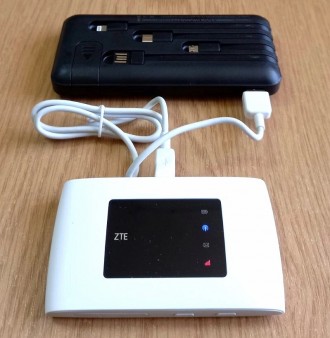 2G/3G/4G LTE MIMO роутер ZTE MF 920U с повербанком Power Bank HY5-PB01 10000 мАч. Дніпро. фото 1