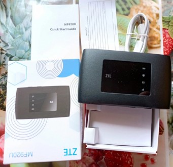 3G/4G LTE MIMO роутер ZTE MF 920U (B1/B3/B7/B8/B20/B38/B40/B41), 2 разъема под а. Дніпро. фото 1