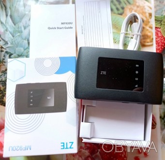3G/4G LTE MIMO роутер ZTE MF 920U (B1/B3/B7/B8/B20/B38/B40/B41), 2 разъема под а