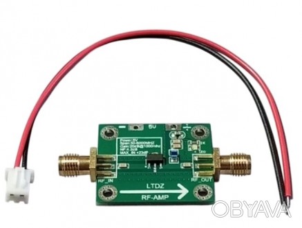 Усилитель радиосигналов (модуль, плата) LTDZ 50 МГц - 6 ГГц, усиление 20 дБ, шир