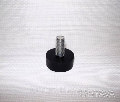 Ножка мебельная резиновая М8 х 16мм х 25мм