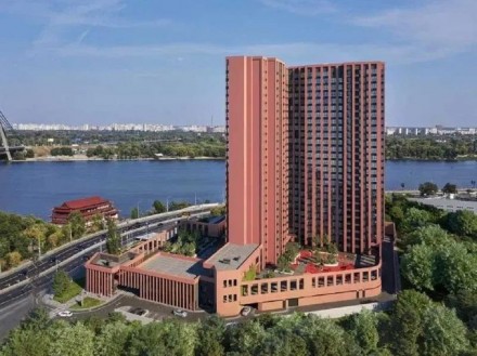 Продаж 1-кімнатної квартири у новому ЖК DOK 32, вул. Набережно-Рибальська, 27. Киев. фото 1