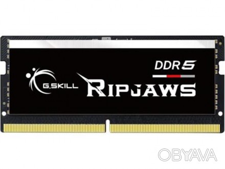 Модуль пам`ятi SO-DIMM 16GB/5200 DDR5 G.Skill (F5-5200S3838A16GX1-RS)