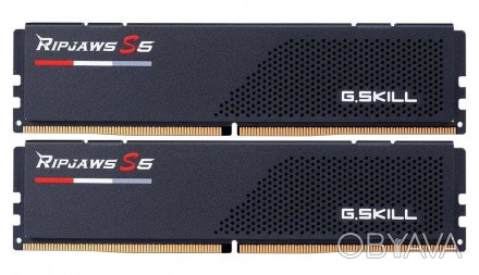 Модуль пам`ятi DDR5 2x16GB/6000 G.Skill Ripjaws S5 Black (F5-6000J3636F16GX2-RS5
