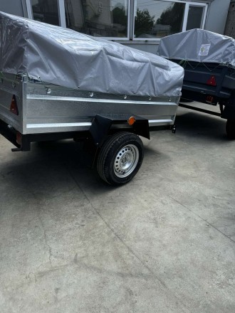 Причіп із оцинкованими бортами "Дніпро-200". Дружковка. фото 1