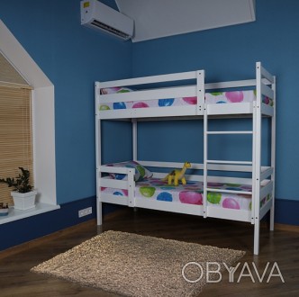 Двухъярусная кровать детская (babyson 5) 80x190см