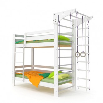 Двухъярусная спортивная детская кровать (babyson10) 80x190см. Киев. фото 1 Двухъярусная спортивная детская кровать (babyson10) 80x190см. Киев. фото 1