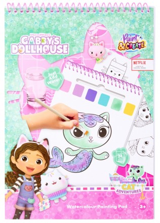 Водна розмальовка Disney GABBY'S DOLLHOUSE (GD24355). Київ. фото 1 Водна розмальовка Disney GABBY'S DOLLHOUSE (GD24355). Київ. фото 1