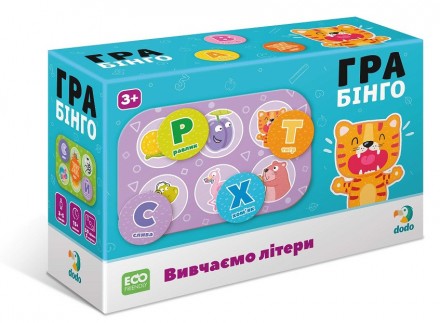 Настільна гра Dodo Вивчаємо літери (300197). Київ. фото 1 Настільна гра Dodo Вивчаємо літери (300197). Київ. фото 1