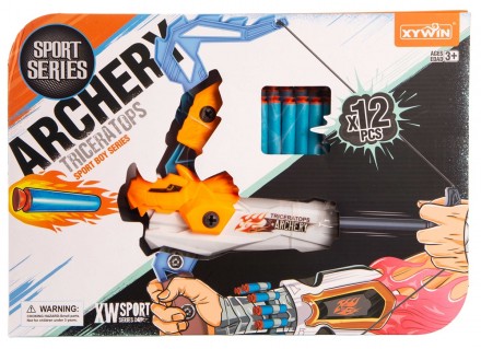 Игрушечный набор DIY Toys Арбалет Динозавр Трицератопс (CJ-2376859). Киев. фото 1 Игрушечный набор DIY Toys Арбалет Динозавр Трицератопс (CJ-2376859). Киев. фото 1
