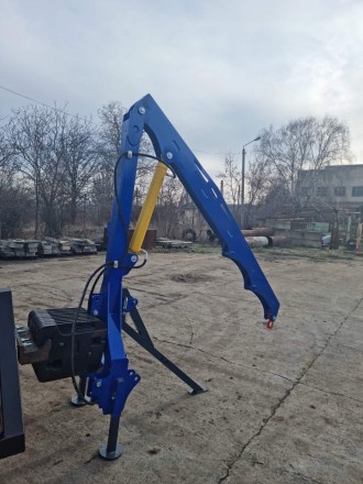 Кран маніпулятор на задню навіску МТЗ ЮМЗ. Орехов. фото 1