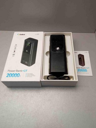 Універсальний зовнішній акумулятор повербанк Б/У Gelius GP-PB307 20000 mAh 100 W. Київ. фото 1 Універсальний зовнішній акумулятор повербанк Б/У Gelius GP-PB307 20000 mAh 100 W. Київ. фото 1