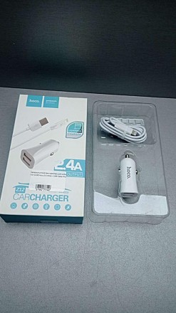 АЗУ 2USB Hoco Z12 + USB Cable iPhone 6 (2.4A).
Внимание! Комиссионный товар. Уто. . фото 3