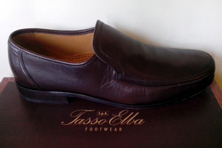 Туфли мужские кожаные Tasso Elba / Италия. Черкассы. фото 1