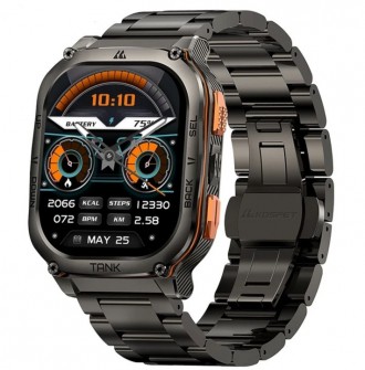 Тактические смарт часы Kospet Tank M3 Ultra Black Special Edition + Compass GPS. Киев. фото 1 Тактические смарт часы Kospet Tank M3 Ultra Black Special Edition + Compass GPS. Киев. фото 1