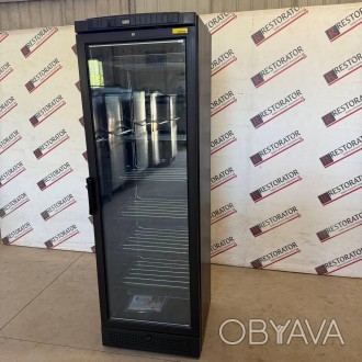 Морозильный шкаф-витрина NordCap TK385 G Black