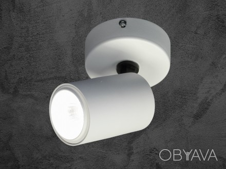 Накладной светильник 130A-WH-LS белый поворотный LED 12Вт для интерьера 130A-WH