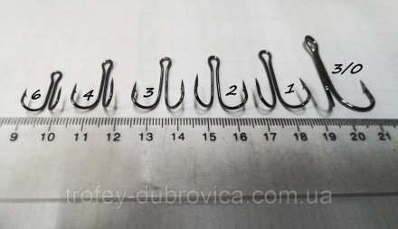 Двойник Siweida Double Hook Специальная серия Black Nickel (330310) No 1. Ровно. фото 1