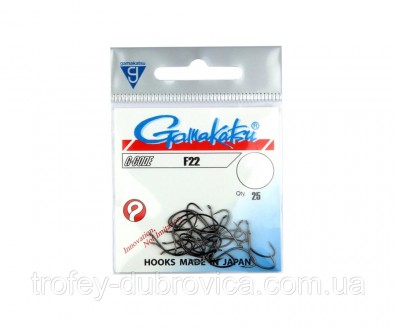 Гачки Gamakatsu F22 №10. Ровно. фото 1