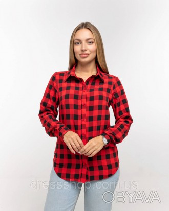 Рубашка женская с длинным рукавом, женская рубашка в клетку, рубашка женская кач