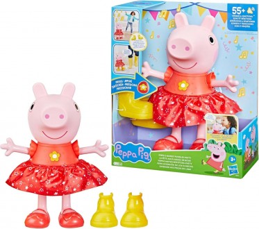 Интерактивная кукла Hasbro Peppa Pig Peppa's Muddy Puddles Party Свинка Пеппа на. Бровары. фото 1