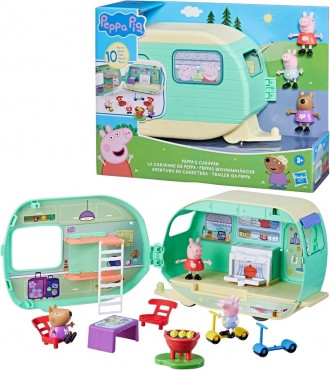Игровой набор Пеппа Peppa Pig Caravan Playset with 3 Figures and 6 Accessories F. Бровары. фото 1
