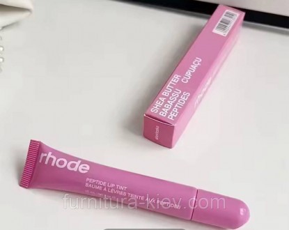 Rhode Peptide Lip Tint Shortcake – розовый блеск для губ. Киев. фото 1