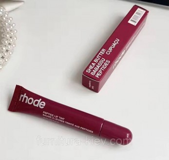 Rhode Peptide Lip Tint  Raspberry Jelly rhode в бордовом цвете блеск для губ Ras. Киев. фото 1