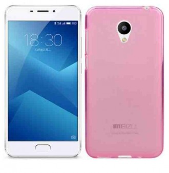 Чохол для мобільного телефона Original Silicone Case Meizu M5 Note Pink. Київ. фото 1