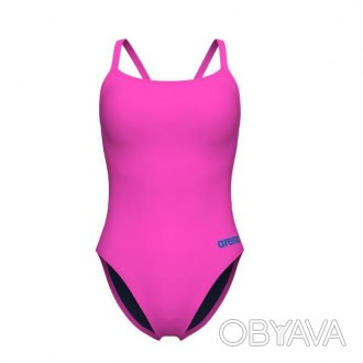 Купальник закритий для женщин Arena TEAM SWIMSUIT CHALLENGE SOLID розовый Жен 38