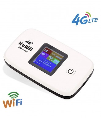 Портативний мобільний 4G-маршрутизатор Wifi KuWFi L100.. Днепр. фото 1