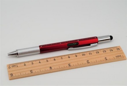 Ручка стилус/отвертка (цвет - красный) арт. 03713. Одесса. фото 1