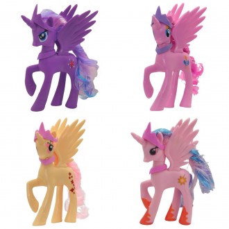 Набор игрушек 4в1 Мой Маленький Пони Принцессы: Селестия, Искорка, Каденс, Флатт. Киев. фото 1