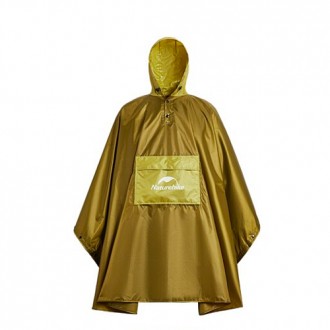 Плащ-дощовик Naturehike polyester CNH23RG001 охра. Київ. фото 1 Плащ-дощовик Naturehike polyester CNH23RG001 охра. Київ. фото 1