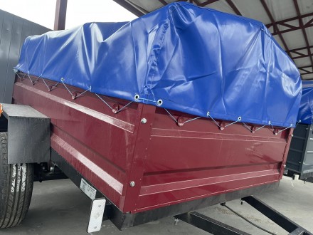 Новий авто причіп "Дніпро-200х120х35" від заводу-виробника. Житомир. фото 1