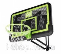 Баскетбольный щит Galaxy Exit настенный регулируемый чёрный. Васильков. фото 1