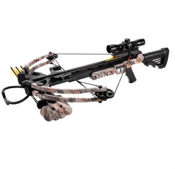 Арбалет Man Kung XB52 Stalker KIT Блочный, винт. типа green camo. Кременчуг. фото 1