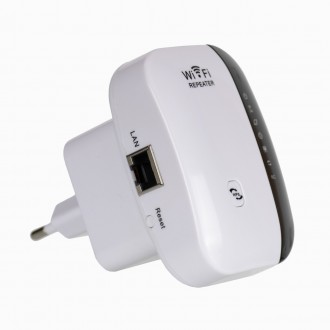 Беспроводной Wi-Fi репитер усилитель сигнала MT02 Wi-Fi 2.4 ГГц 300 Мбит/с ретря. Львов. фото 1