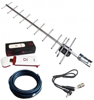 4G LTE 900 МГц комплект с USB Wi-Fi модем Olax U90H-M, антенной 14 дБ, антенным . Дніпро. фото 1