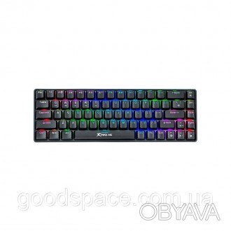 Клавиатура беспроводная XTRIKE Me GK-994W BK RGB, черная