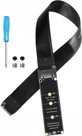 Адаптер подовжувач M2 NGFF M-Key NVME "тато-мама" PCI-E 4.0 для материнської пла. Кропивницький. фото 1