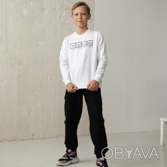 Костюм для хлопчика GBI Сарказм Teens Білий 140 (13764)