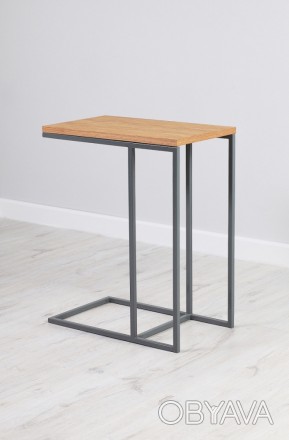 Столик для ноутбука у стилі Loft NS-2078 680x470x300 мм Серый